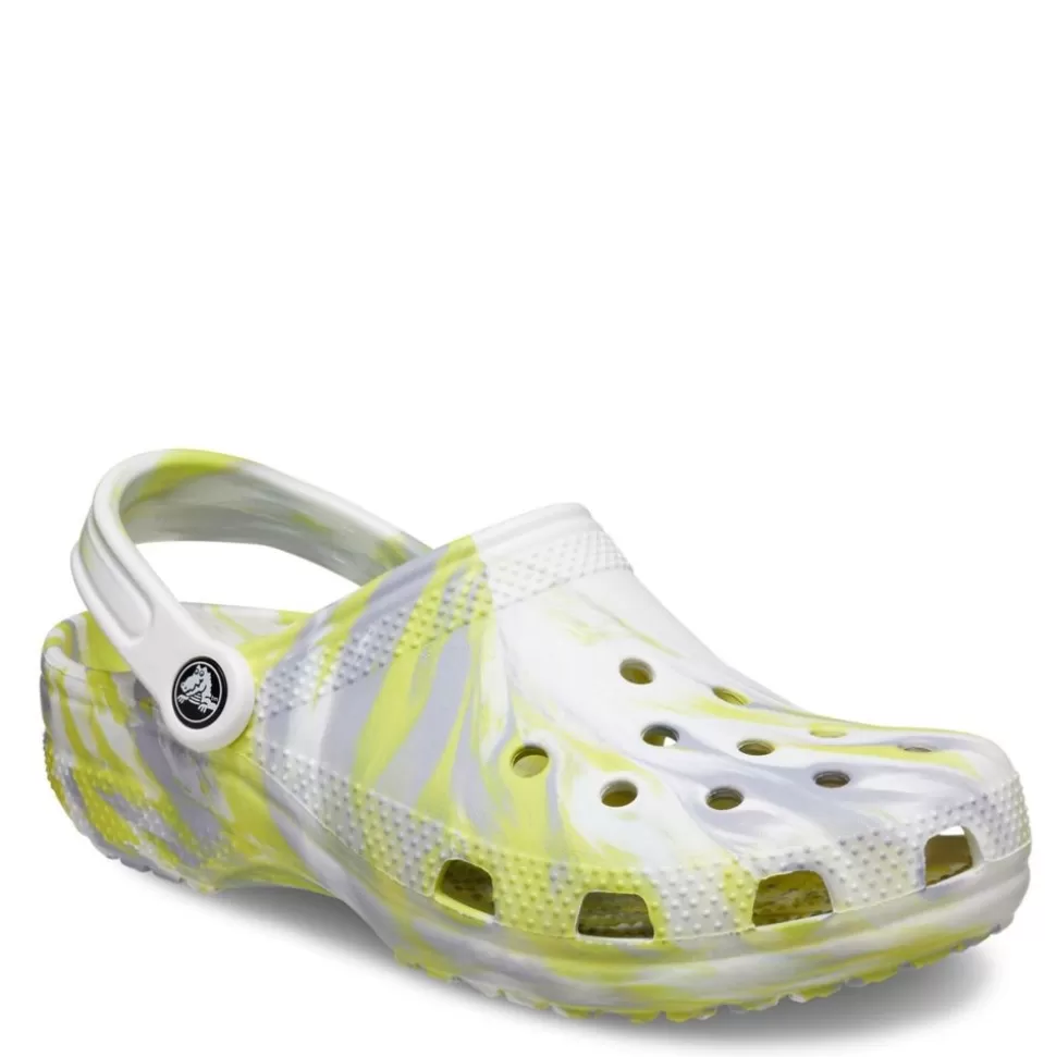 Women CROCS Clogs & Mules^ Unisex Classic Marble Clog