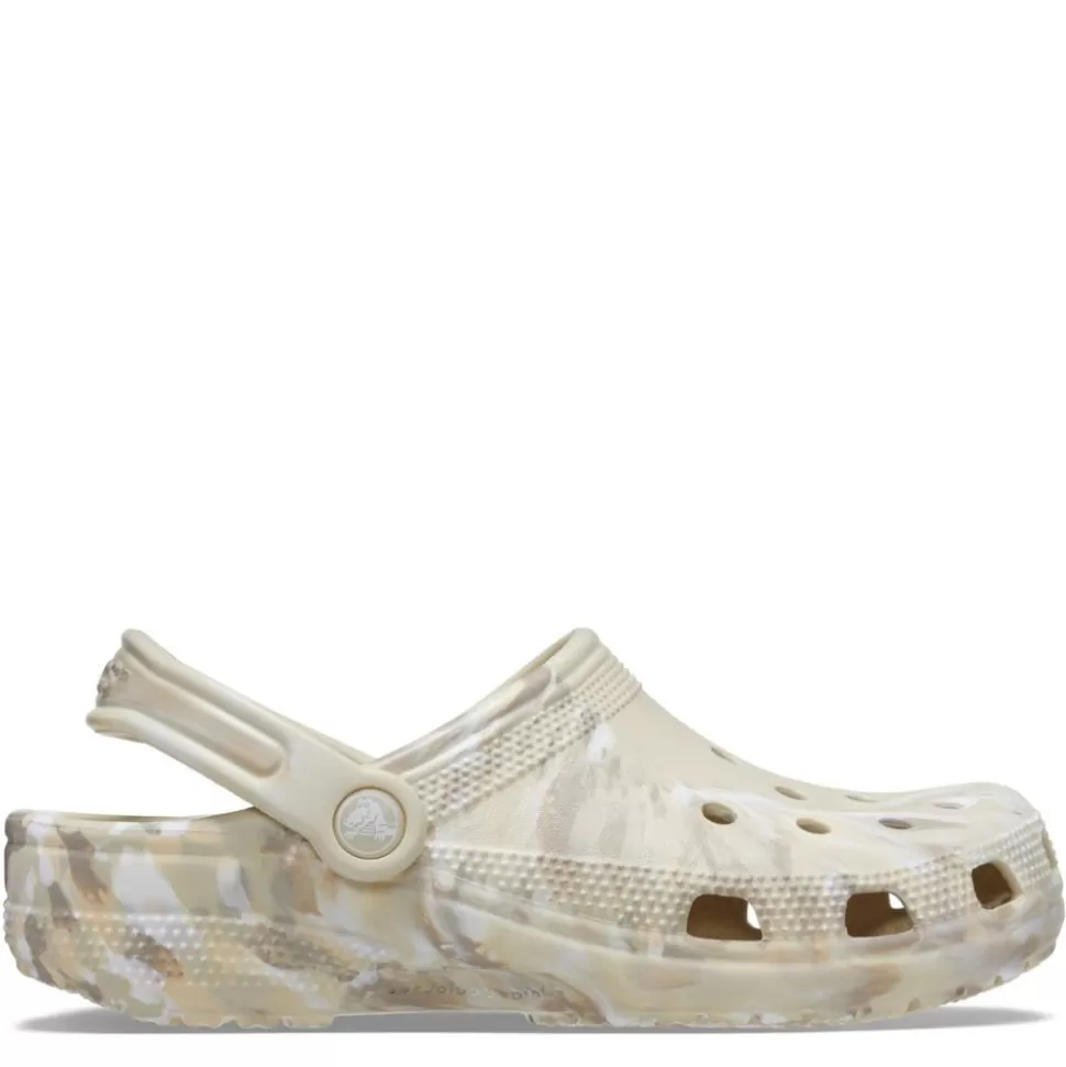 Women CROCS Clogs & Mules^ Unisex Classic Marble Clog