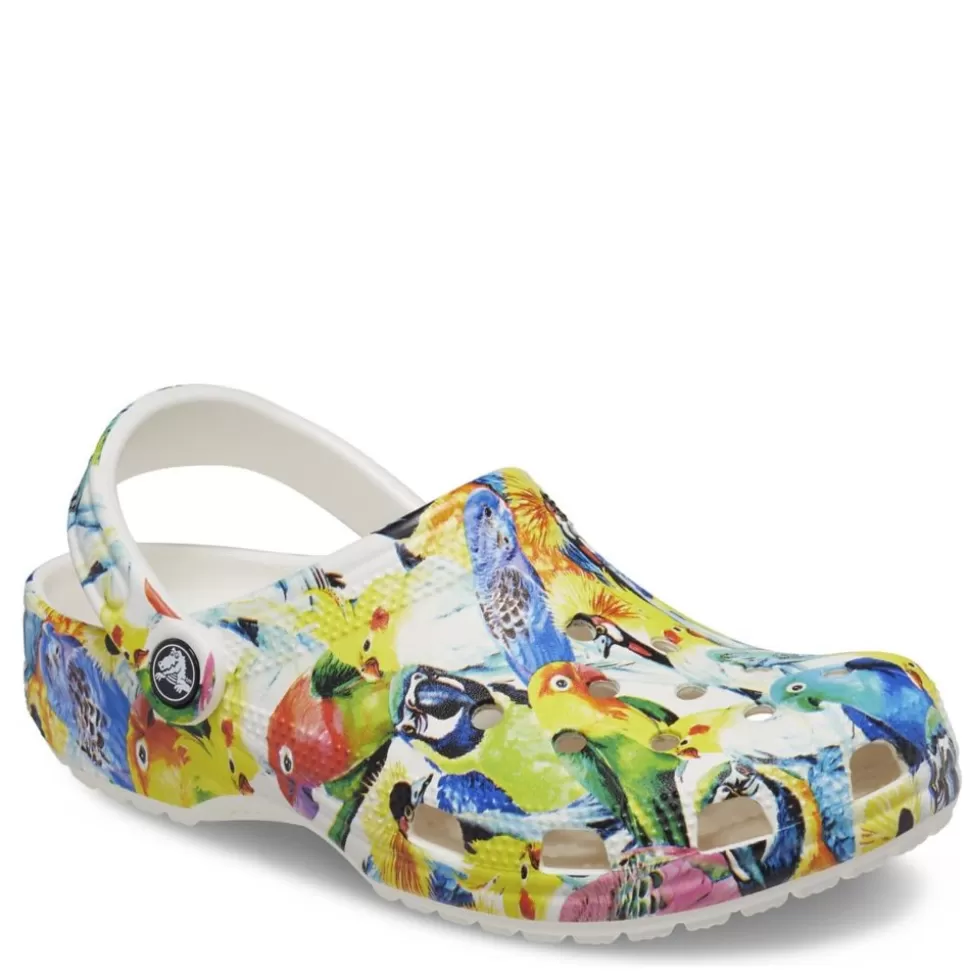 Women CROCS Clogs & Mules^ Unisex Classic Prints Clog