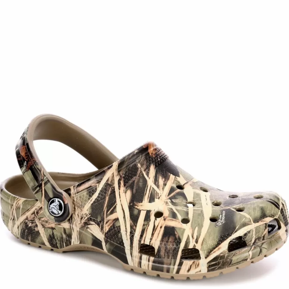 Men CROCS Slip On Shoes^ Unisex Realtree Classic Clog