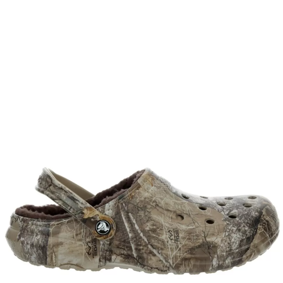 Men CROCS Slippers^ Unisex Realtree Edge Classic Lined Clog