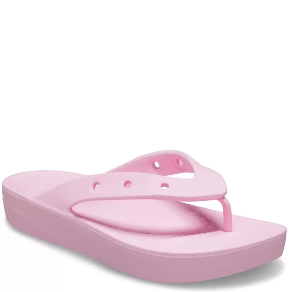 Women CROCS Platform Sandals^ Womens Classic Platform Flip Flop Sandal