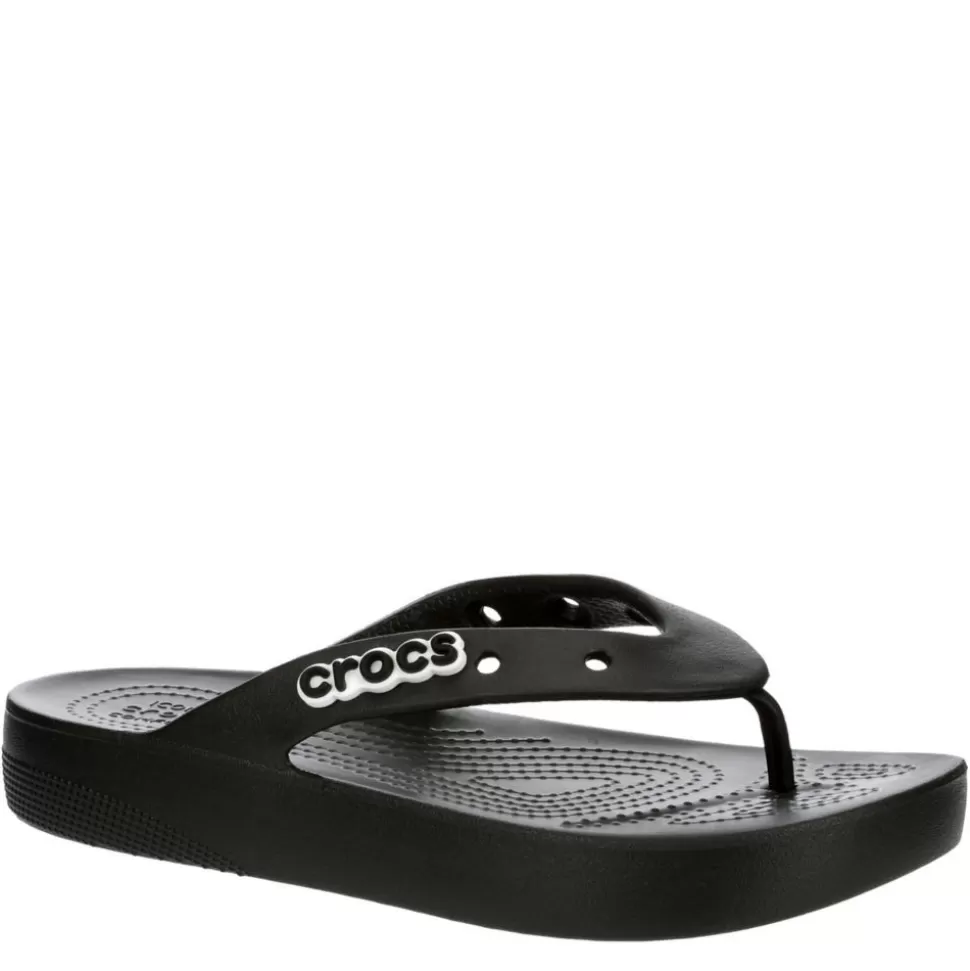 Women CROCS Platform Sandals^ Womens Classic Platform Flip Flop Sandal