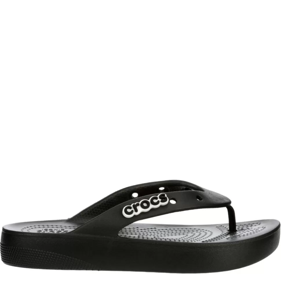 Women CROCS Platform Sandals^ Womens Classic Platform Flip Flop Sandal