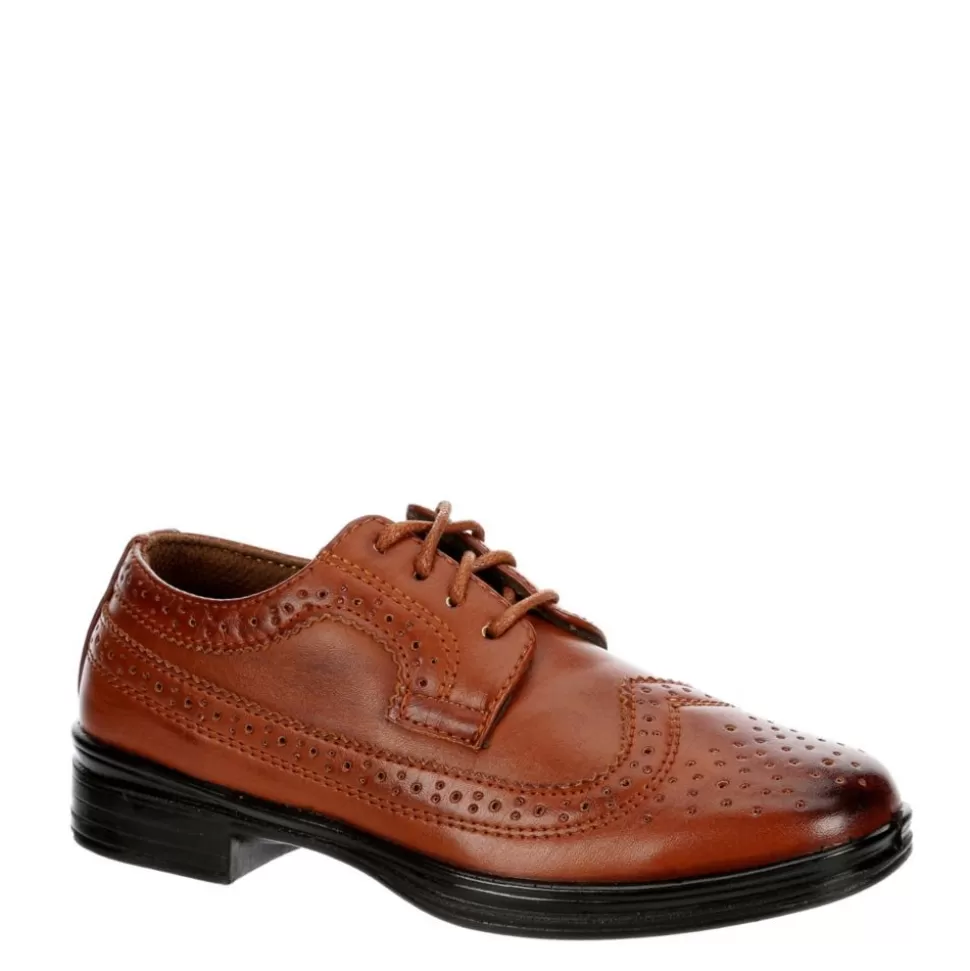 DEER STAGS Dress Shoes^ Boys Ace Wingtip Oxford