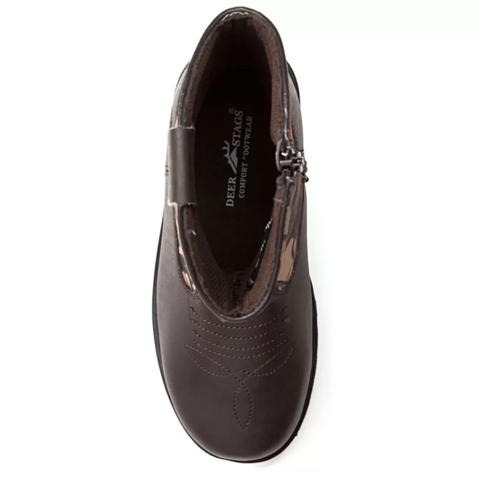 DEER STAGS Boots^ Boys Little-Big Kid Tour Western Boot