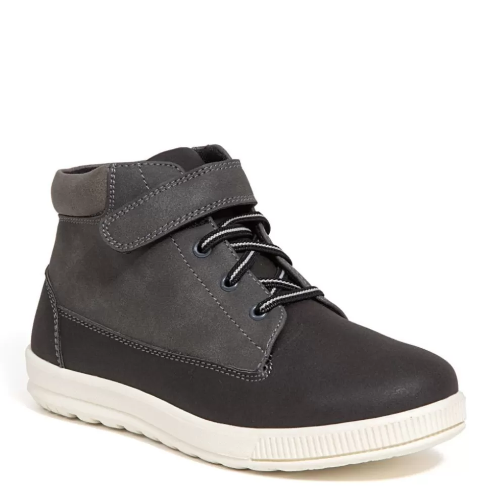 DEER STAGS Boots^ Boys Niles Lace-Up Boot