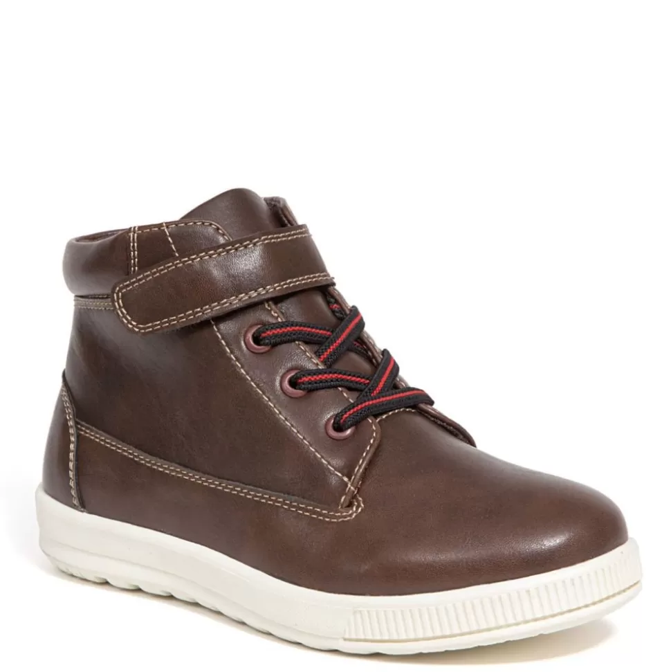 DEER STAGS Boots^ Boys Niles Lace-Up Boot
