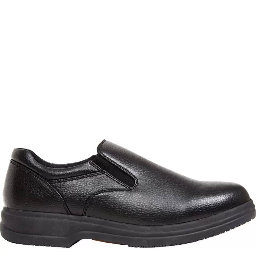 Men DEER STAGS Work Shoes^ Mens Manager Slip Resistant Work Shoe
