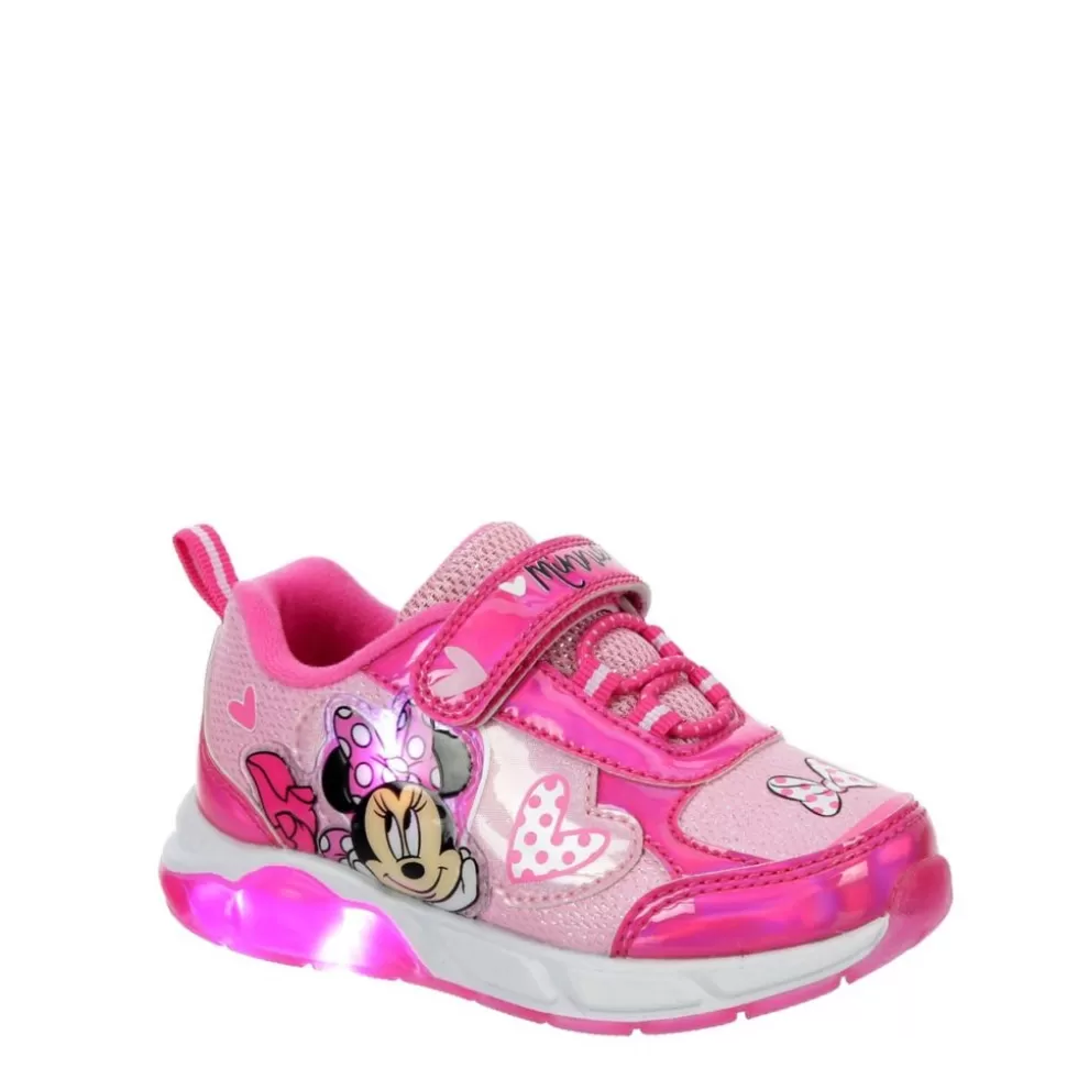 DISNEY Character Shoes^ Girls Toddler-Little Kid Minnie Mouse Light Up Sneaker