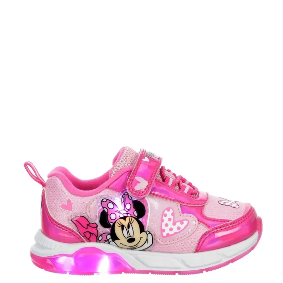 DISNEY Character Shoes^ Girls Toddler-Little Kid Minnie Mouse Light Up Sneaker