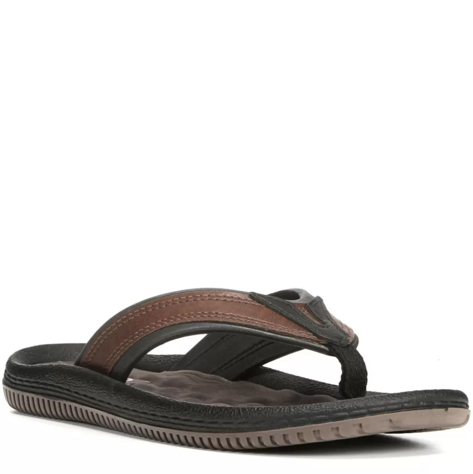 Men DR. SCHOLL'S Flip Flops^Dr. Scholl's Mens Donnar Flip Flop Sandal