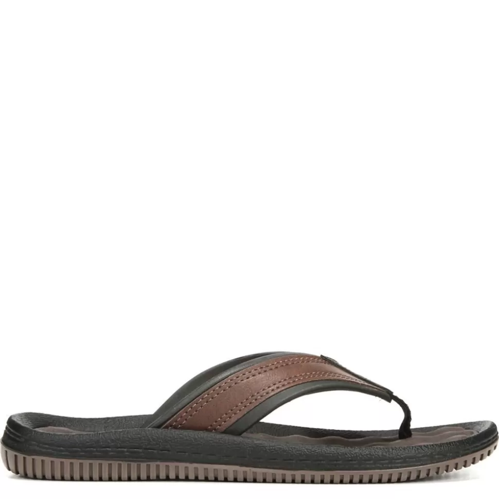 Men DR. SCHOLL'S Flip Flops^Dr. Scholl's Mens Donnar Flip Flop Sandal