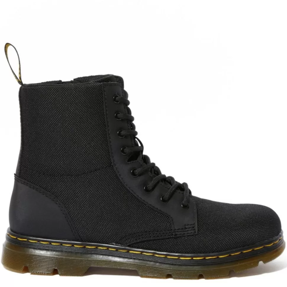 DR.MARTENS Boots^ Boys Big Kid Combs Combat Boot