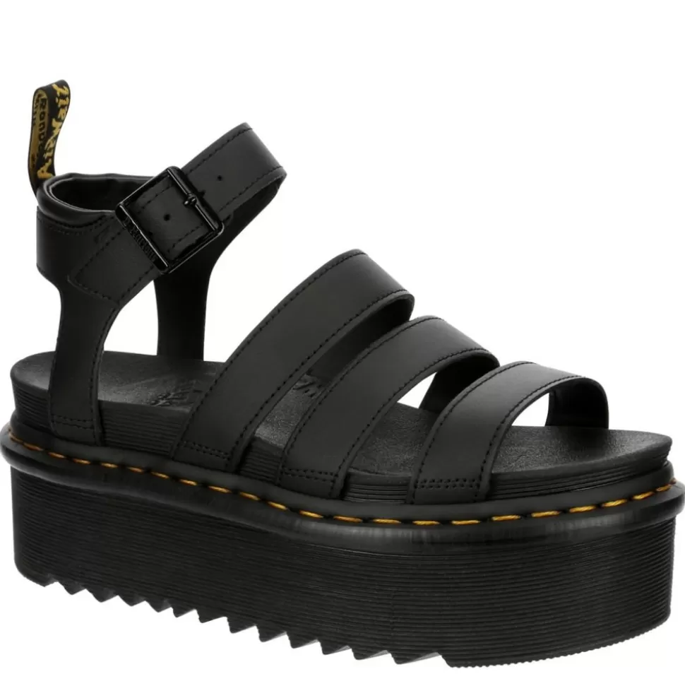 Women DR.MARTENS Platform Sandals^ Womens Blaire Quad Hydro Sandal