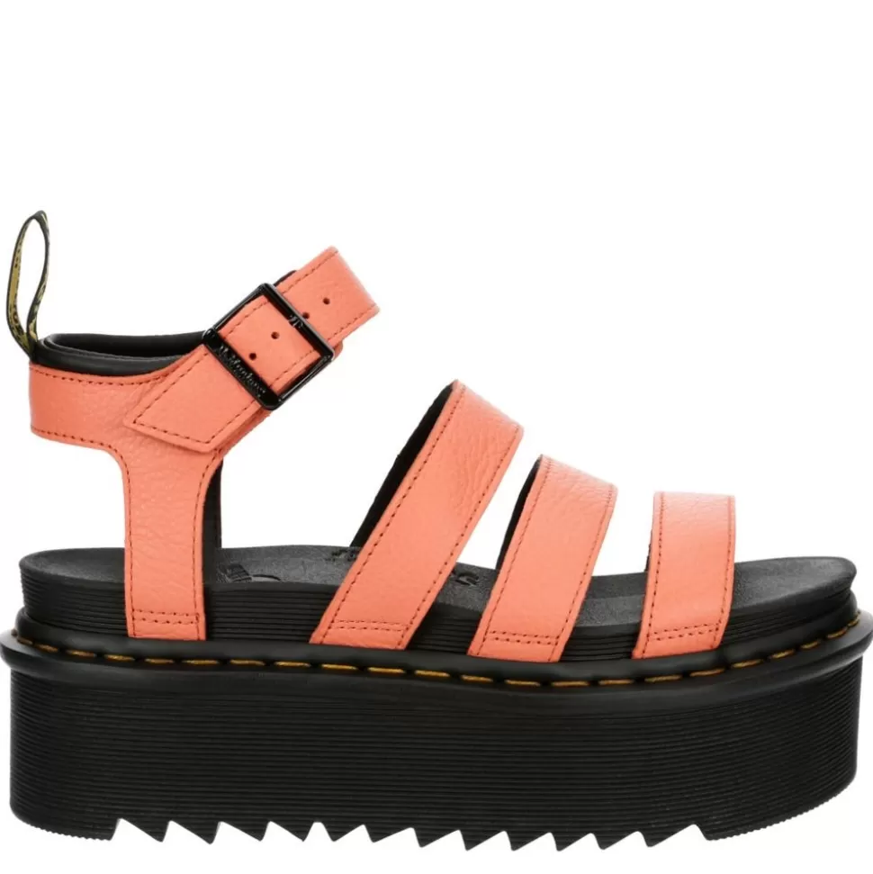 Women DR.MARTENS Platform Sandals^ Womens Blaire Quad Pisa Sandal