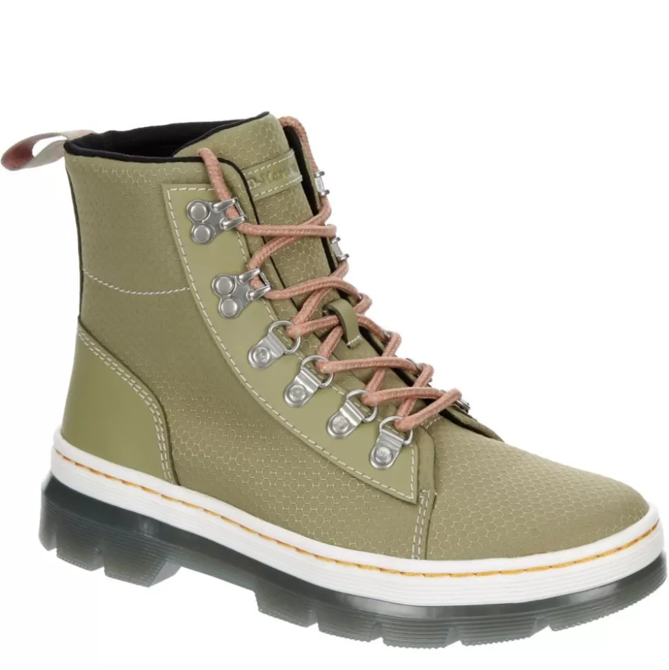 Women DR.MARTENS Combat & Rugged Boots^ Womens Combs Nylon Combat Boot