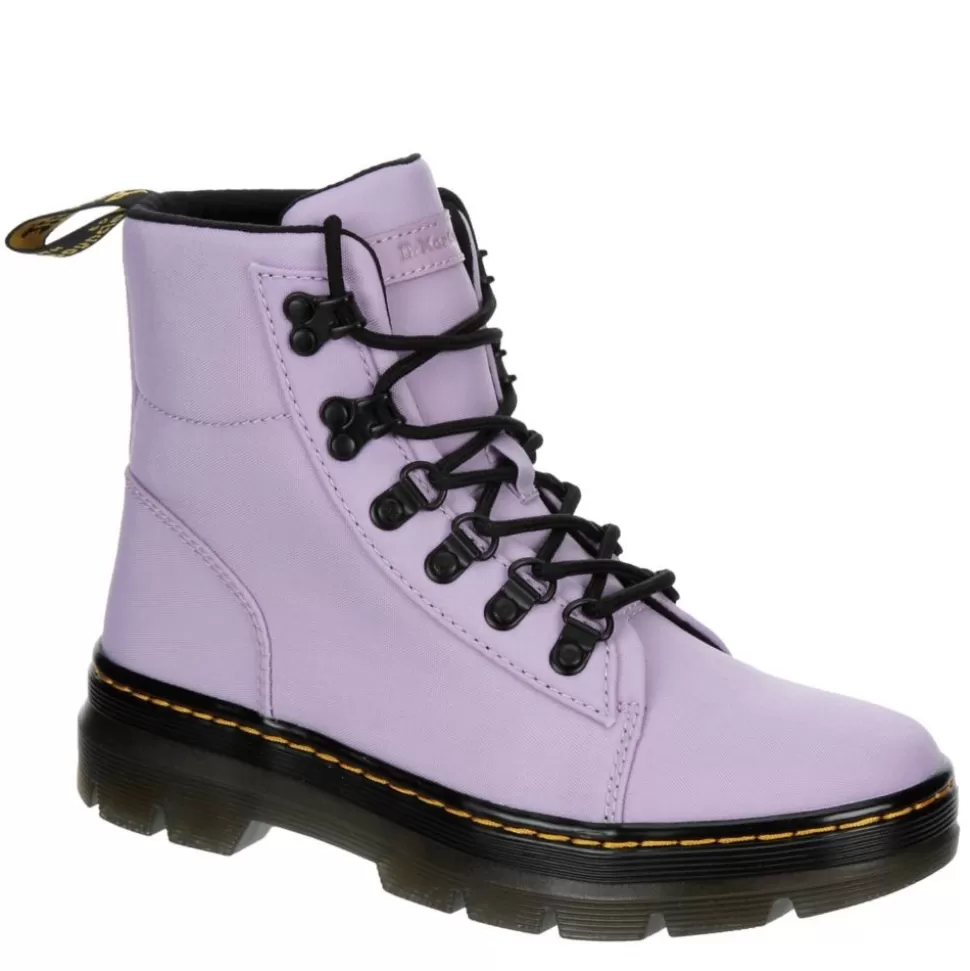 Women DR.MARTENS Combat & Rugged Boots^ Womens Combs Nylon Combat Boot