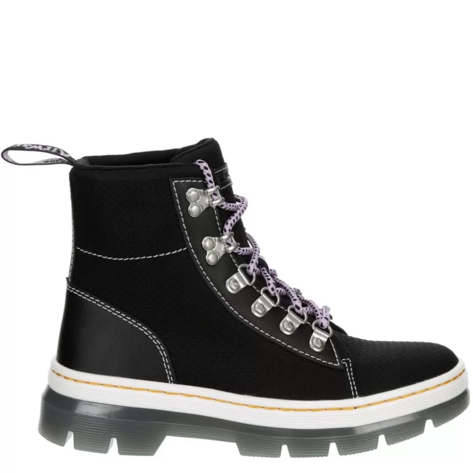 Women DR.MARTENS Combat & Rugged Boots^ Womens Combs Nylon Combat Boot