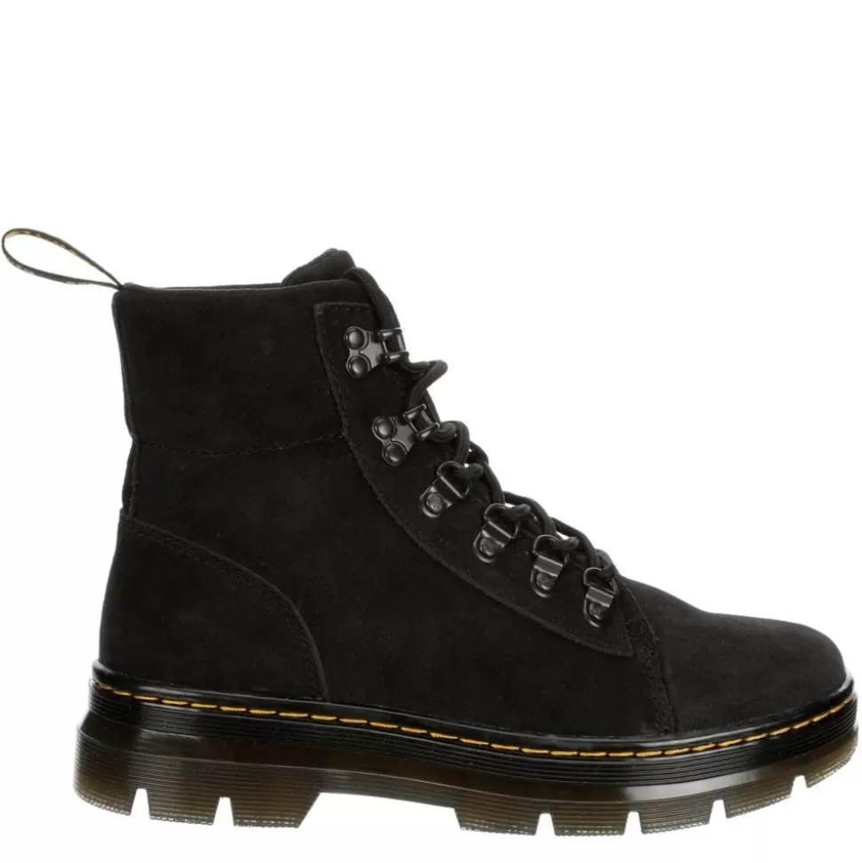 Women DR.MARTENS Combat & Rugged Boots^ Womens Combs Suede Combat Boot