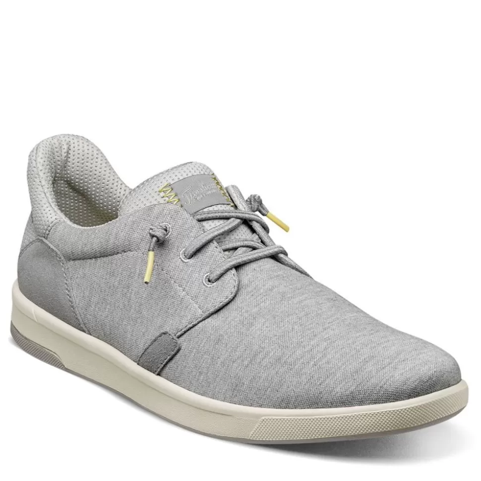 Men FLORSHEIM Canvas^ Mens Crossover Canvas Plain Toe Slip On Sneaker