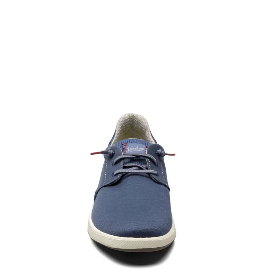 Men FLORSHEIM Canvas^ Mens Crossover Canvas Plain Toe Slip On Sneaker