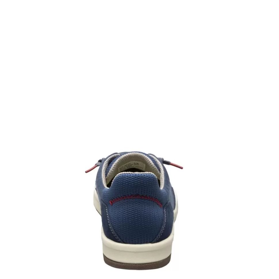Men FLORSHEIM Canvas^ Mens Crossover Canvas Plain Toe Slip On Sneaker