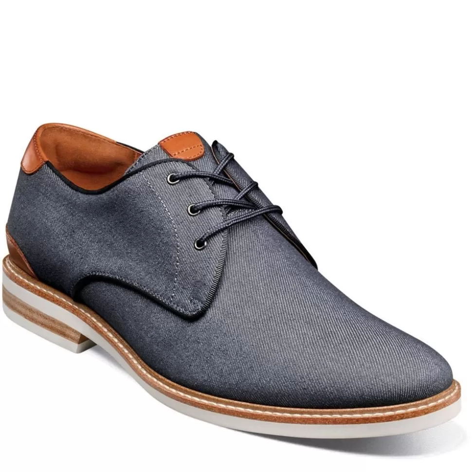 Men FLORSHEIM Canvas^ Mens Highland Canvas Oxford