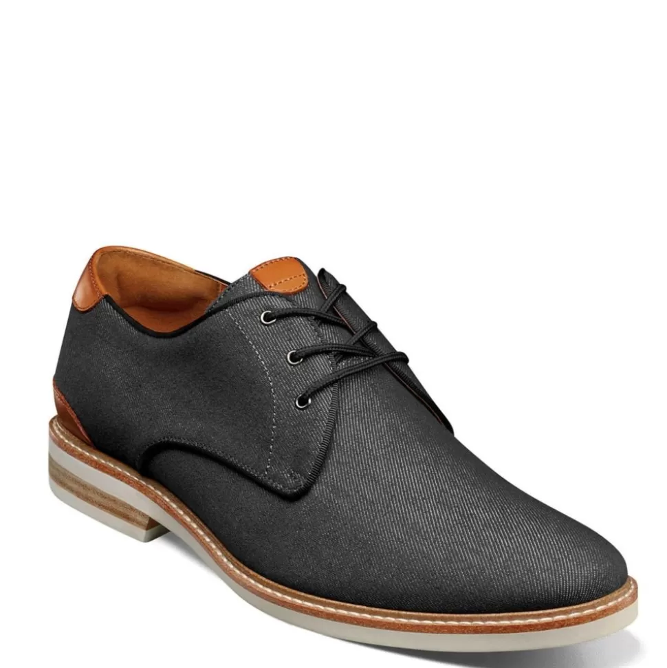 Men FLORSHEIM Canvas^ Mens Highland Canvas Plain Toe Oxford