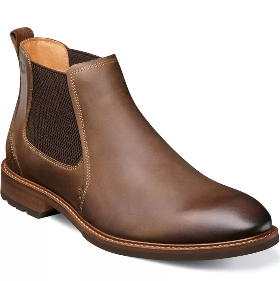 Men FLORSHEIM Chelsea Boots^ Mens Lodge Plain Toe Chelsea Boot