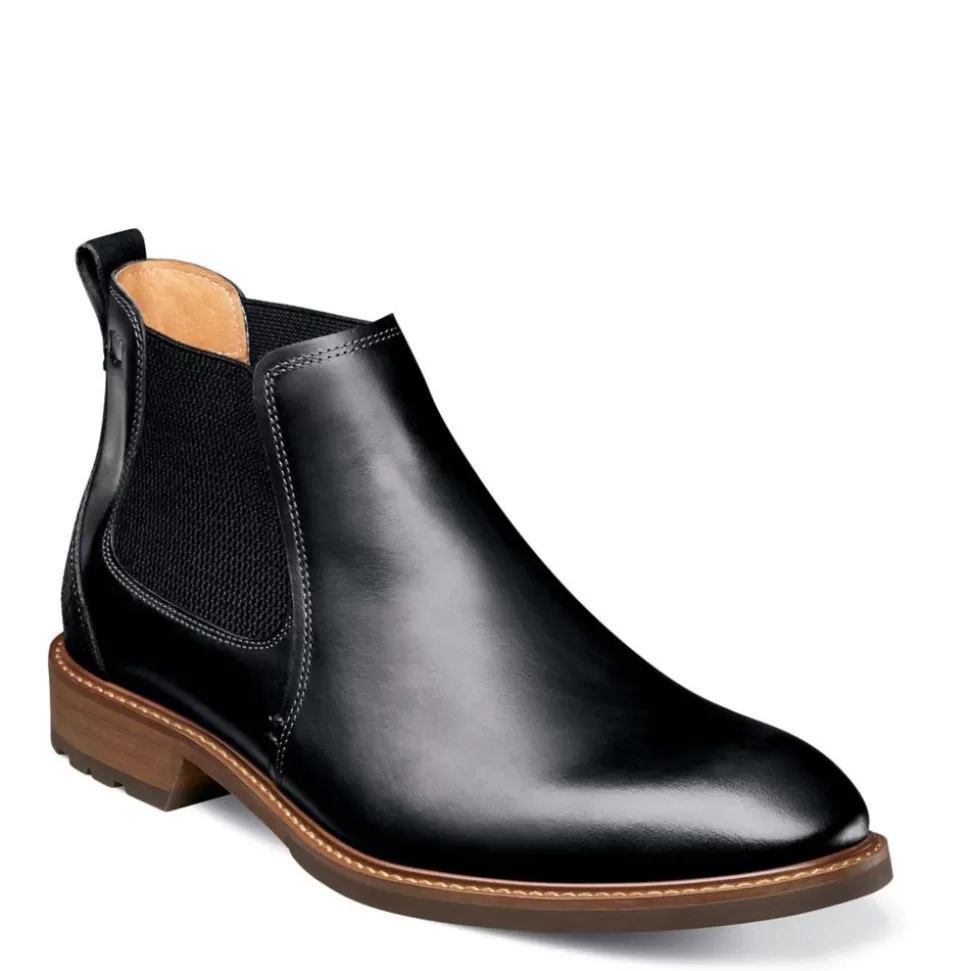 Men FLORSHEIM Chelsea Boots^ Mens Lodge Plain Toe Chelsea Boot