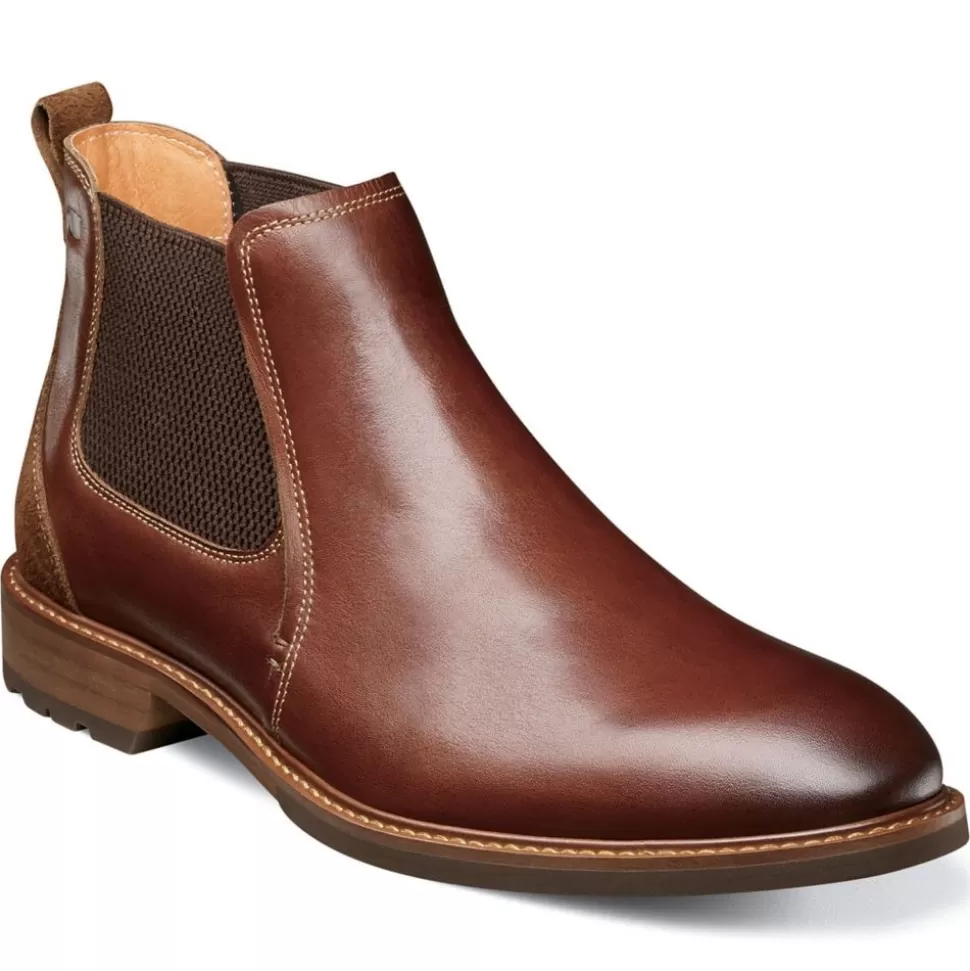 Men FLORSHEIM Chelsea Boots^ Mens Lodge Plain Toe Chelsea Boot