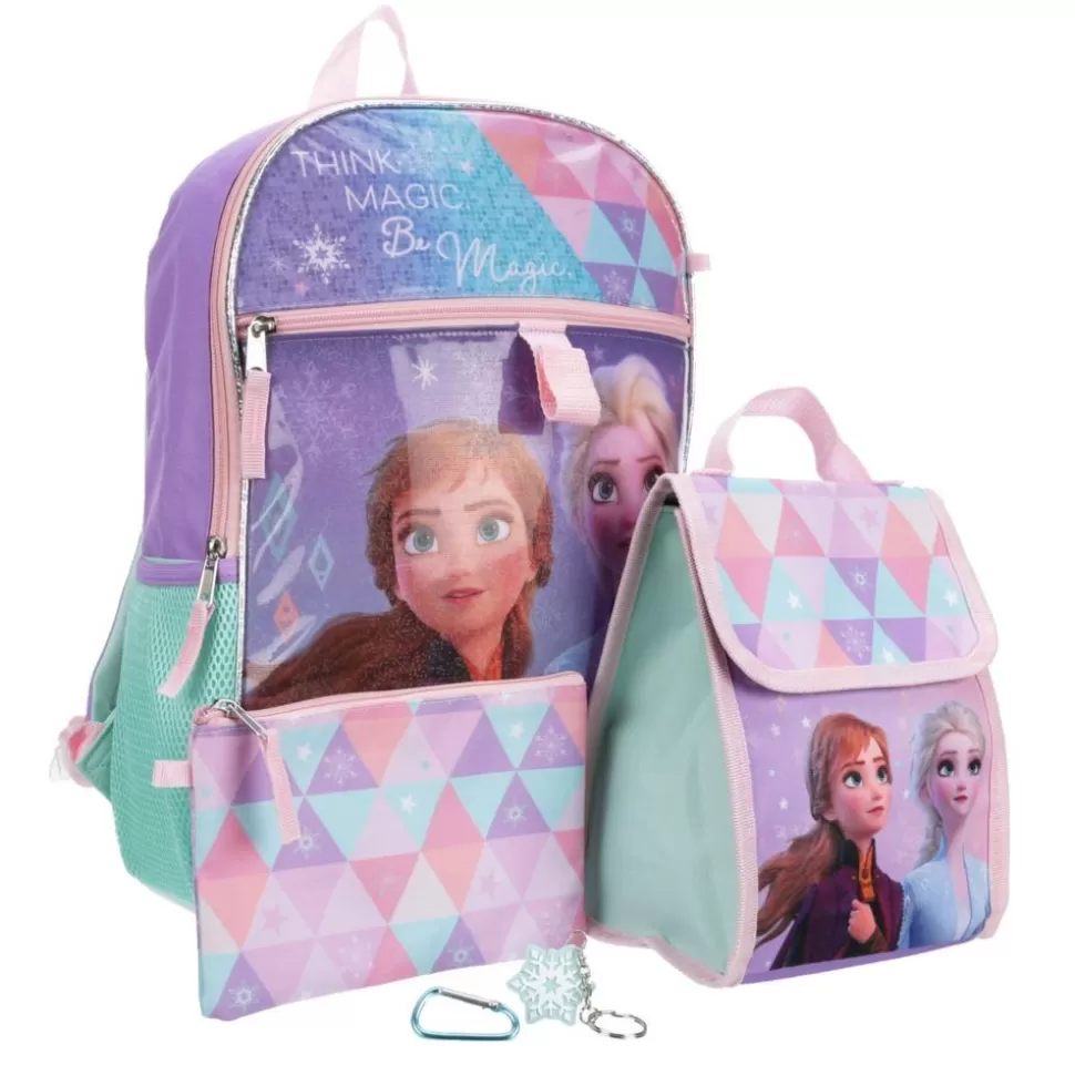 FROZEN Accessories^ Girls 5 Piece Backpack Set