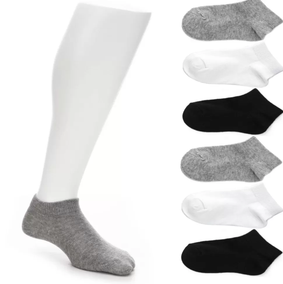 GAME SPORT Accessories^ Boys Low Cut Socks 6 Pairs