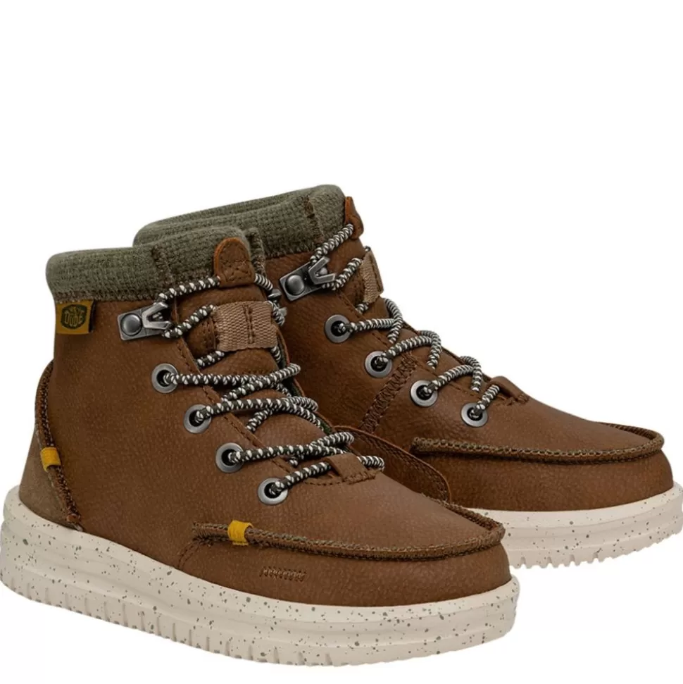 HEYDUDE Boots^ Boys Bradley Youth Leather Boot