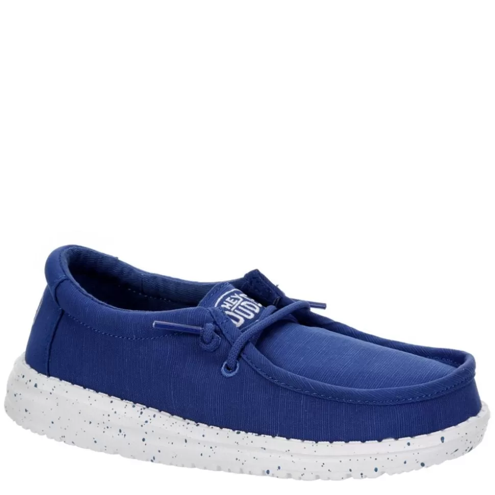 HEYDUDE Casual Shoes^ Boys Little-Big Kid Wally Youth Slip On Sneaker