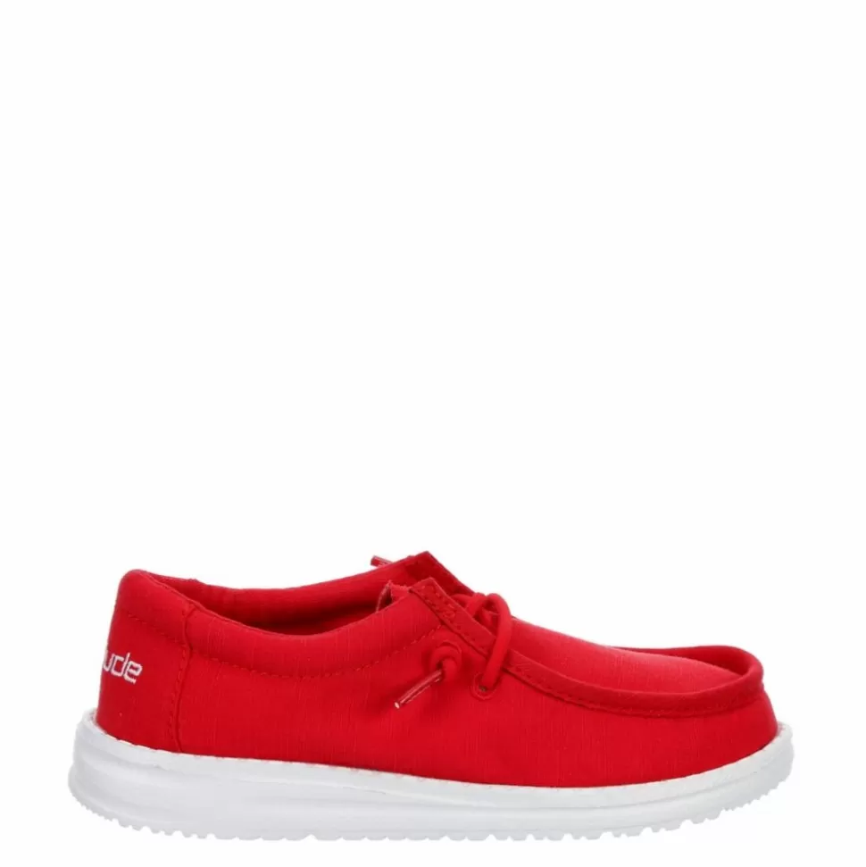 HEYDUDE Casual Shoes^ Boys Little-Big Kid Wally Youth Slip On Sneaker