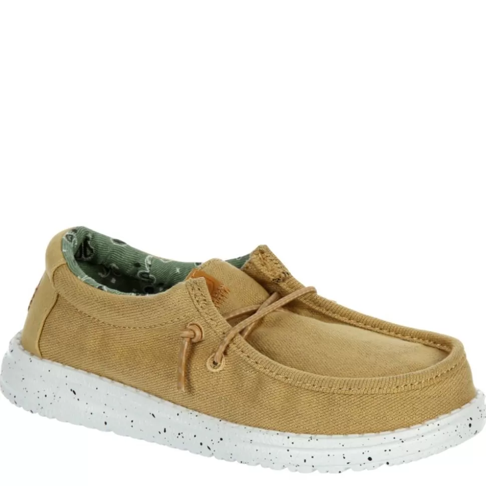 HEYDUDE Casual Shoes^ Boys Wally Youth Slip On Sneaker