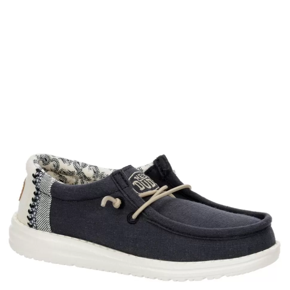 HEYDUDE Casual Shoes^ Boys Wally Youth Slip On Sneaker