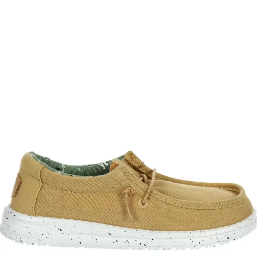 HEYDUDE Casual Shoes^ Boys Wally Youth Slip On Sneaker