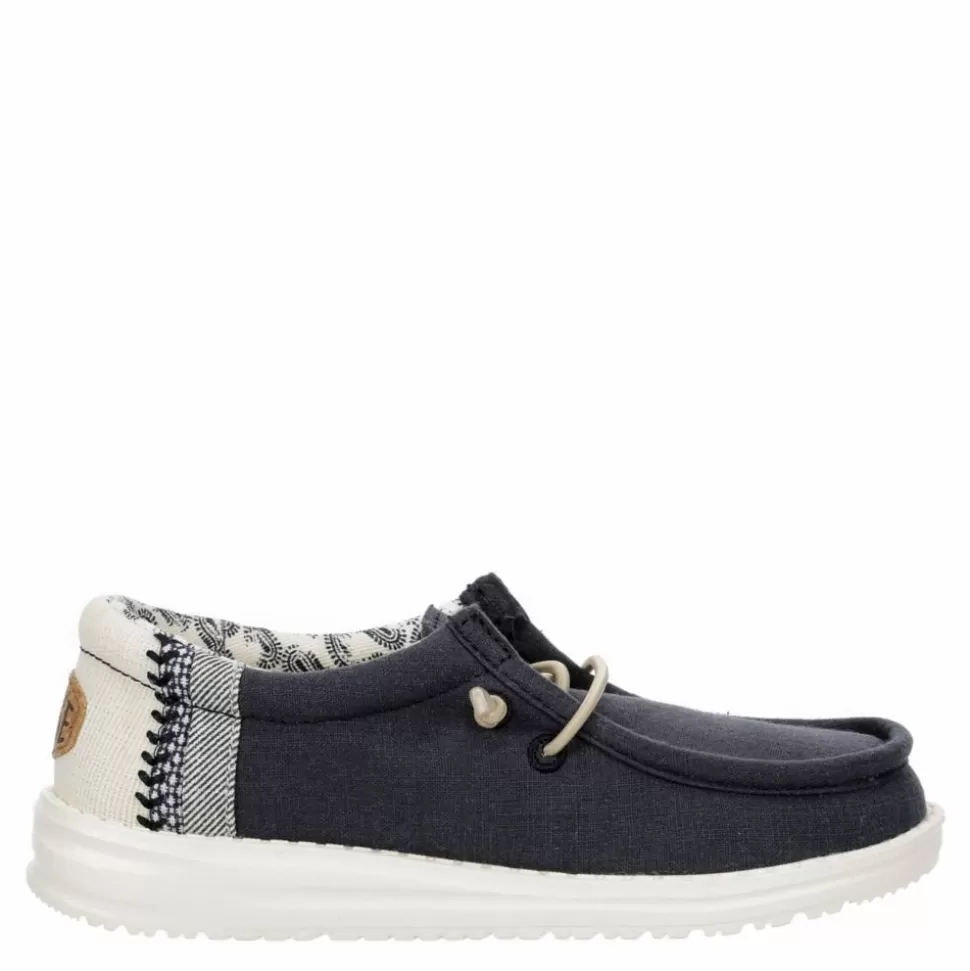 HEYDUDE Casual Shoes^ Boys Wally Youth Slip On Sneaker