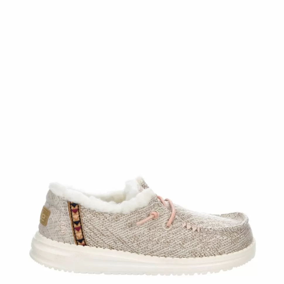 HEYDUDE Casual Shoes^ Girls Little And Big Kid Wendy Youth Slip On Sneaker