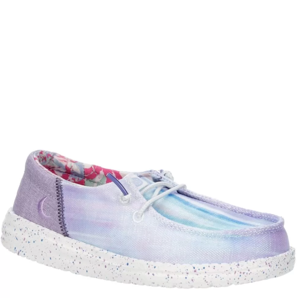 HEYDUDE Casual Shoes^ Girls Wendy Youth Slip On Sneaker