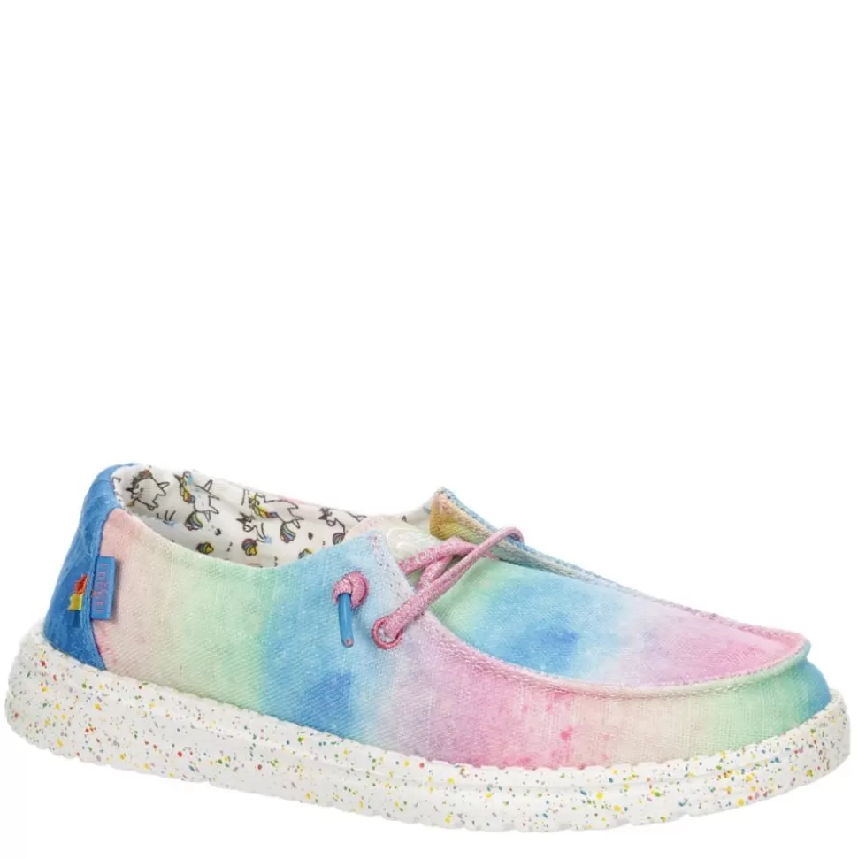 HEYDUDE Casual Shoes^ Girls Wendy Youth Slip On Sneaker