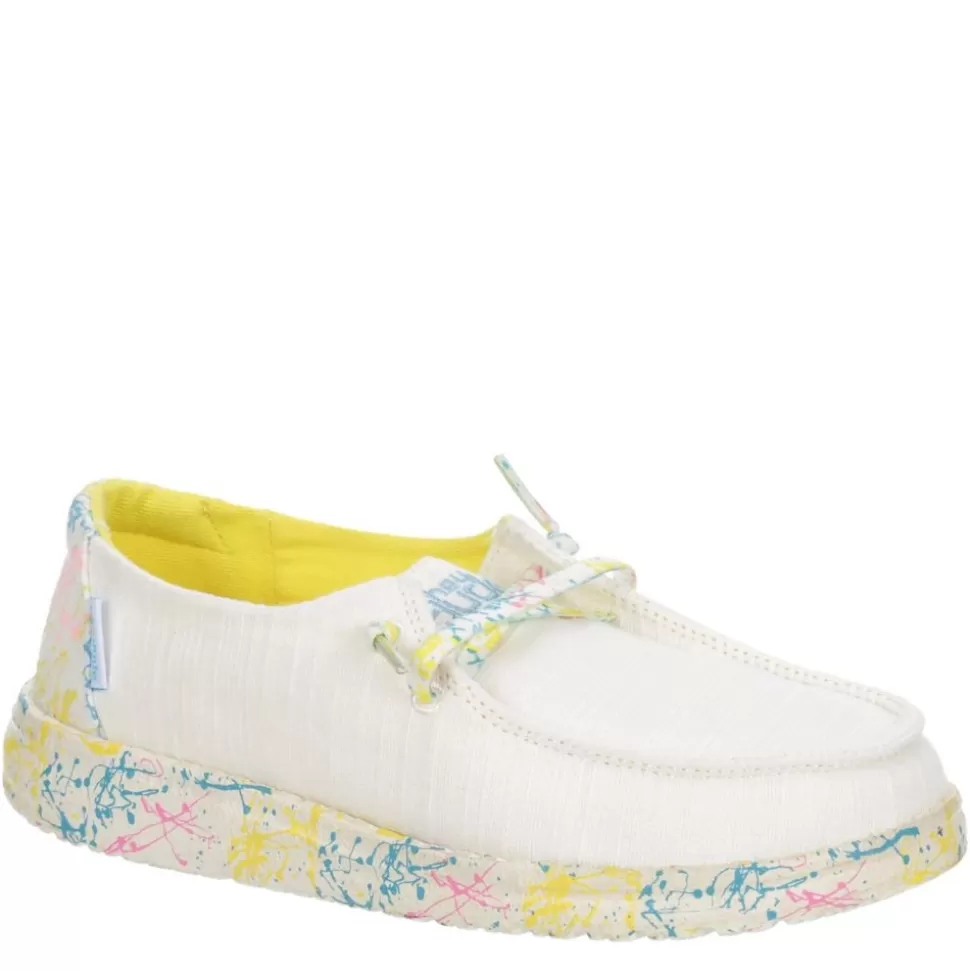 HEYDUDE Casual Shoes^ Girls Wendy Youth Slip On Sneaker