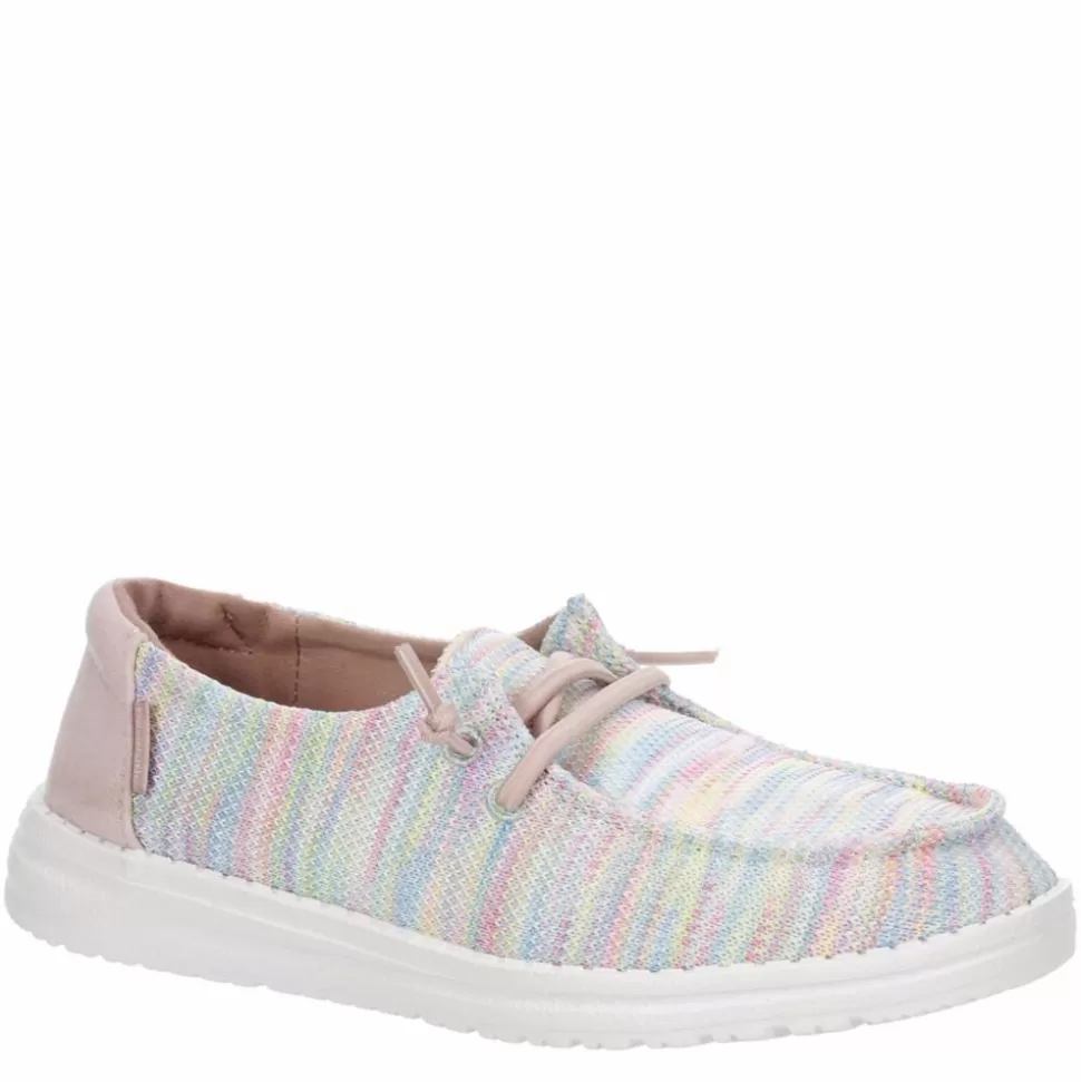 HEYDUDE Casual Shoes^ Girls Wendy Youth Slip On Sneaker