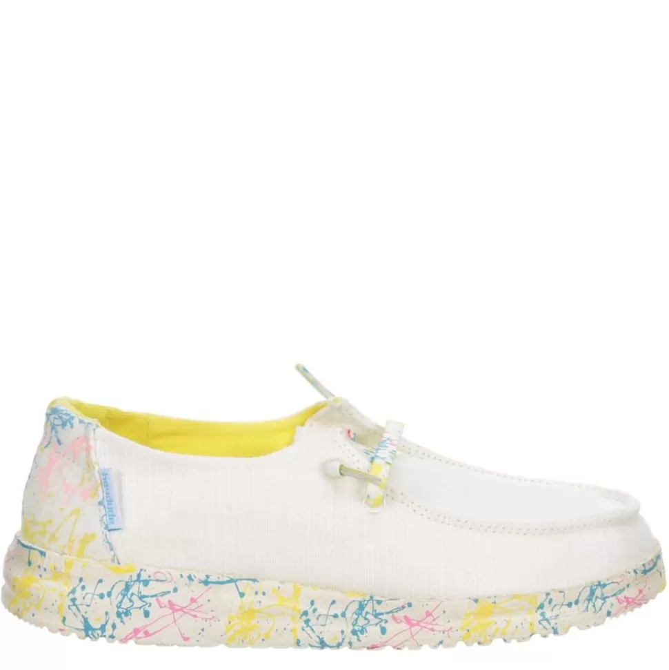 HEYDUDE Casual Shoes^ Girls Wendy Youth Slip On Sneaker