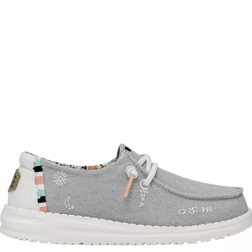 Girls HEYDUDE Athletic & Sneakers^ Girls Wendy Youth Slip On Sneaker