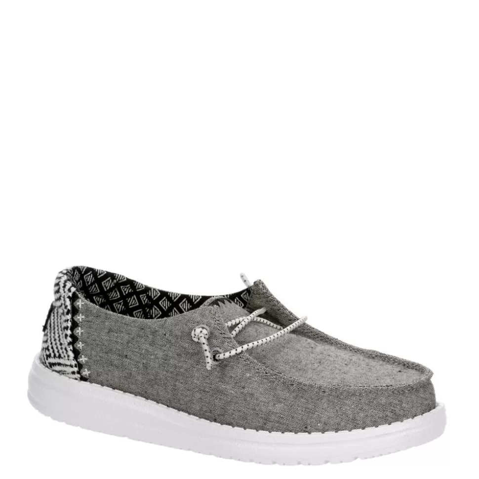 HEYDUDE Casual Shoes^ Girls Wendy Youth Sox Slip On Sneaker