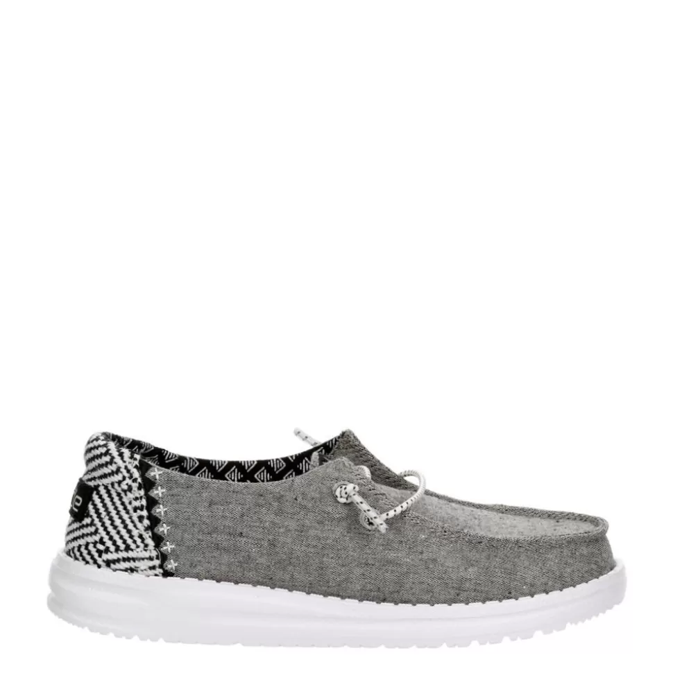 HEYDUDE Casual Shoes^ Girls Wendy Youth Sox Slip On Sneaker